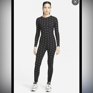 Nike Womens Printed Jumpsuit Black (Sample!)